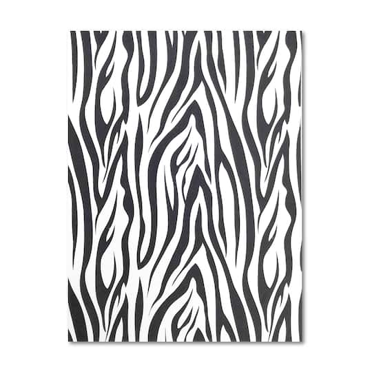 20 Pack: 9" x 12" Zebra Print Foam Sheet by Creatology™
